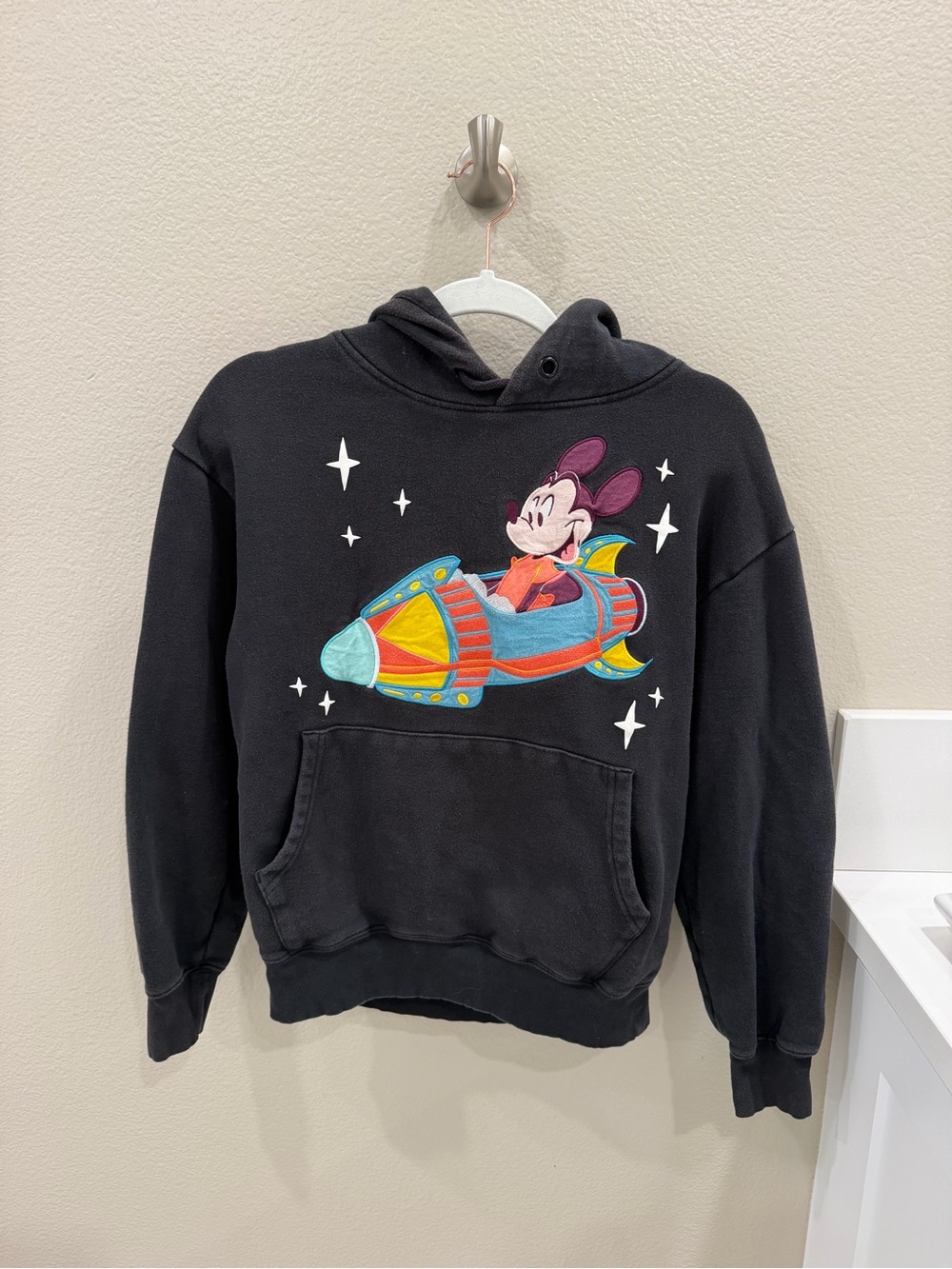 Vintage Mickey Rocketship Disney Sweatshirt Kids